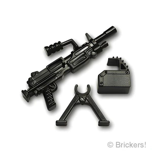 LEGOR パーツ マシンガン M249：[Black / ブラック] cp-sdt-m249-026 の商品ページ｜レゴRパーツ バラ売りのブリッカーズ