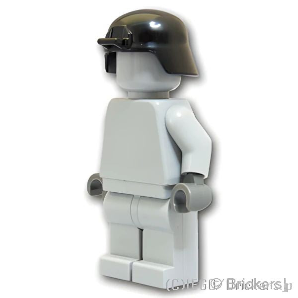 LEGOR パーツ アーミーヘルメット M39：[Black / ブラック] cp-sdt-m39-026 の商品ページ｜レゴRパーツ バラ売りのブリッカーズ