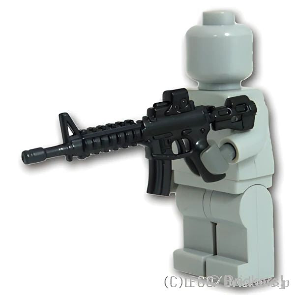 LEGOR パーツ アサルトライフル M5：[Black / ブラック] cp-sdt-m5-026 の商品ページ｜レゴRパーツ バラ売りのブリッカーズ
