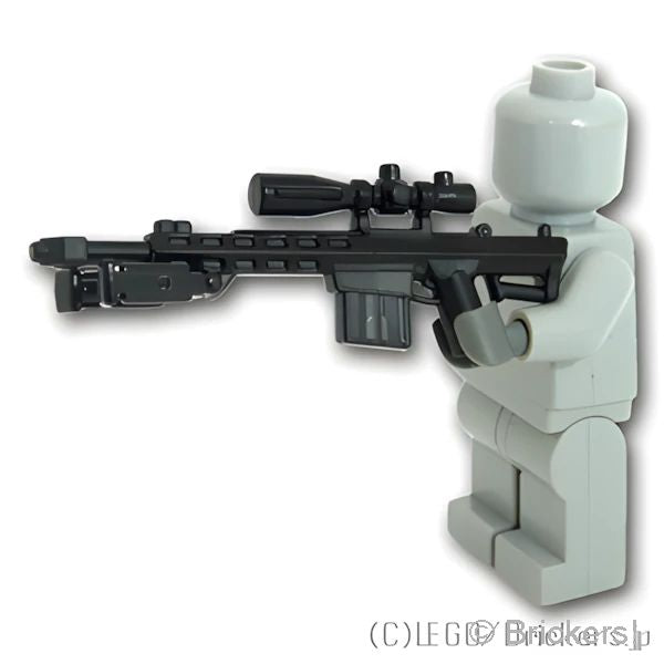 LEGOR パーツ スナイパーライフル M83：[Black / ブラック] cp-sdt-m83-026 の商品ページ｜レゴRパーツ バラ売りのブリッカーズ