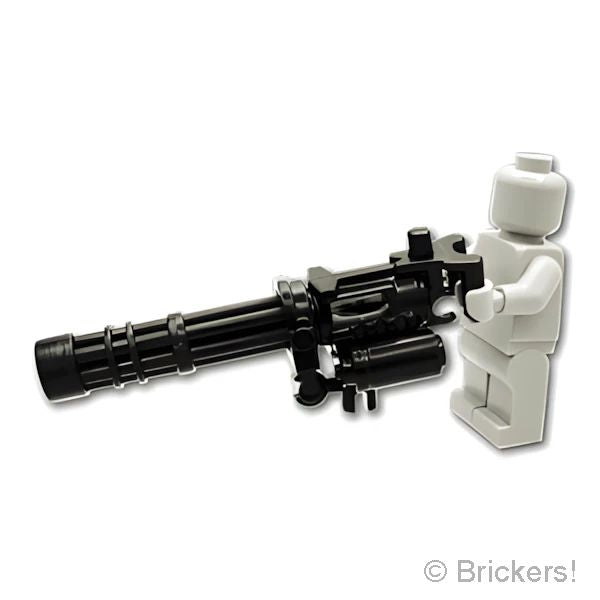 LEGOR カスタムパーツ M134ミニガン/ガトリングガン：[Black / ブラック] CP-SDT-MG134-026 の商品ページ｜レゴRパーツ バラ売りのブリッカーズ
