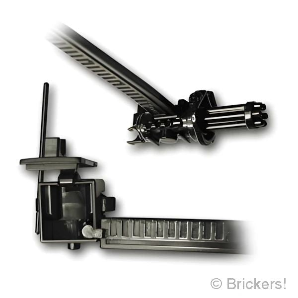 LEGOR パーツ ミニガン 給弾ベルト＆ECBバックパック付き：[Black / ブラック] cp-sdt-mgacecb-026 の商品ページ｜レゴRパーツ バラ売りのブリッカーズ