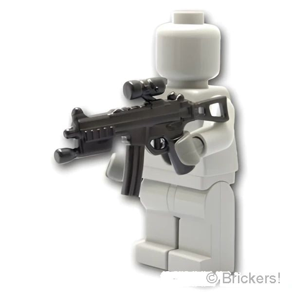 LEGOR パーツ サブマシンガン MP10：[Black / ブラック] cp-sdt-mp10-026 の商品ページ｜レゴRパーツ バラ売りのブリッカーズ