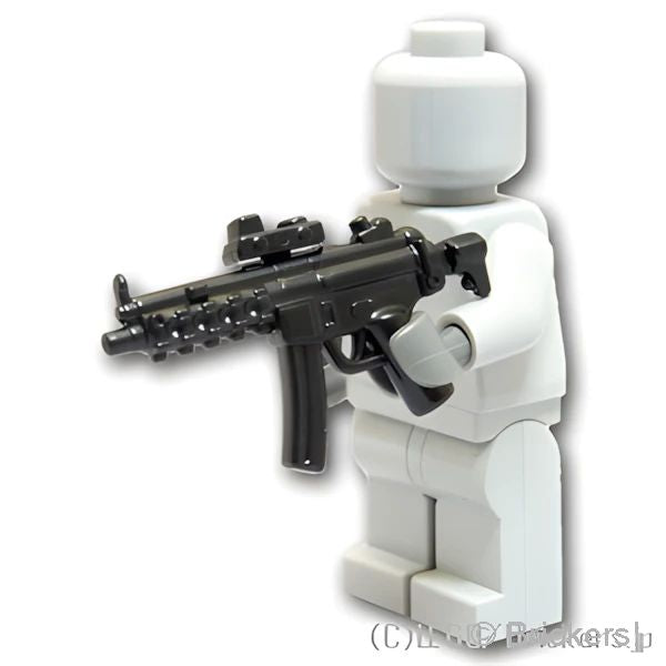 LEGOR パーツ サブマシンガン MP5A3 リフレックスサイト付き：[Black / ブラック] cp-sdt-mp5a3-026 の商品ページ｜レゴRパーツ バラ売りのブリッカーズ