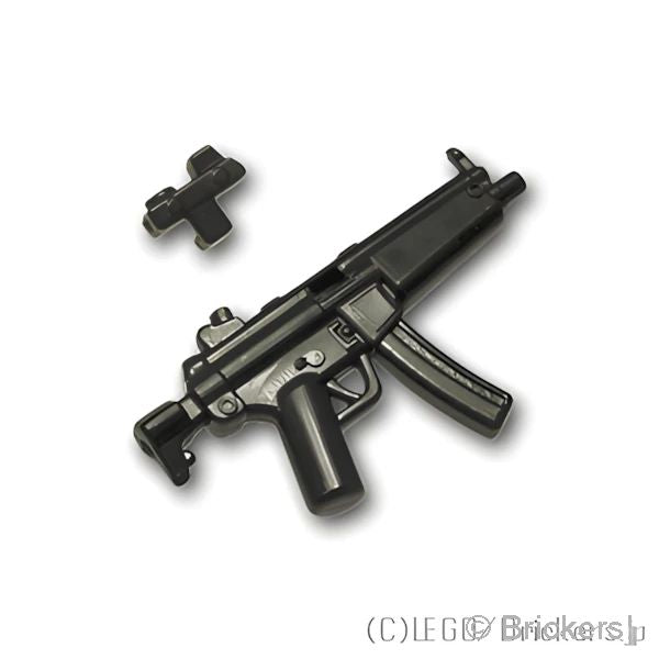 LEGOR パーツ サブマシンガン MP5A5 NAVY リフレックスサイト付き：[Black / ブラック] cp-sdt-mp5a5n-026 の商品ページ｜レゴRパーツ バラ売りのブリッカーズ