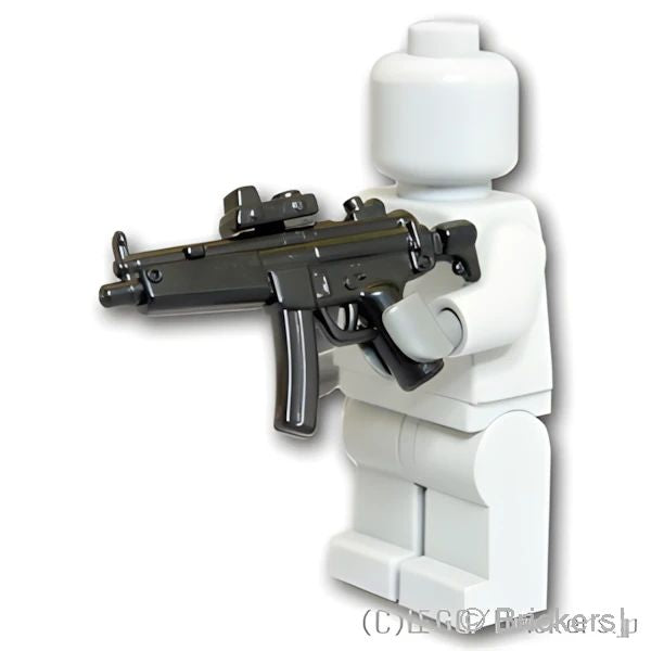 LEGOR パーツ サブマシンガン MP5A5 NAVY リフレックスサイト付き：[Black / ブラック] cp-sdt-mp5a5n-026 の商品ページ｜レゴRパーツ バラ売りのブリッカーズ
