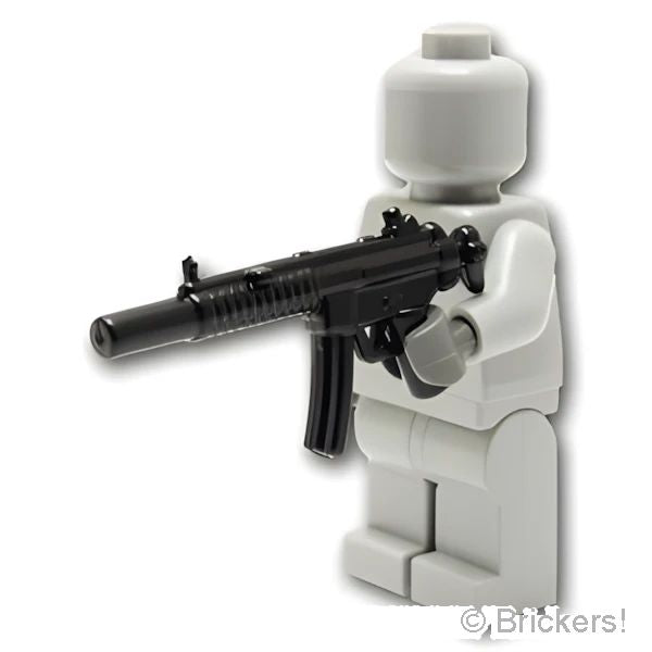 LEGOR パーツ サブマシンガン MP5SD6：[Black / ブラック] cp-sdt-mp5sd6-026 の商品ページ｜レゴRパーツ バラ売りのブリッカーズ
