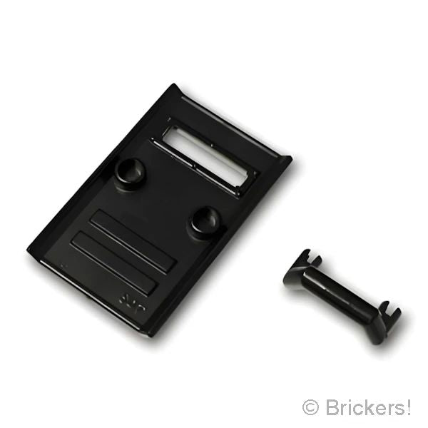 LEGOR パーツ ライオットシールド N4：[Black / ブラック] cp-sdt-n4-026 の商品ページ｜レゴRパーツ バラ売りのブリッカーズ
