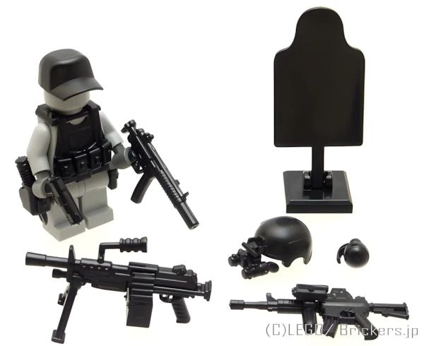 LEGOR パーツ ネイビーシールズセット：[Black / ブラック] cp-sdt-navy-026 の商品ページ｜レゴRパーツ バラ売りのブリッカーズ
