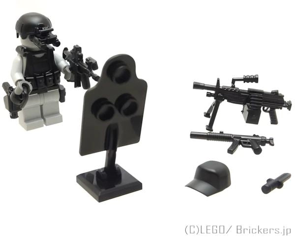 LEGOR パーツ ネイビーシールズセット：[Black / ブラック] cp-sdt-navy-026 の商品ページ｜レゴRパーツ バラ売りのブリッカーズ
