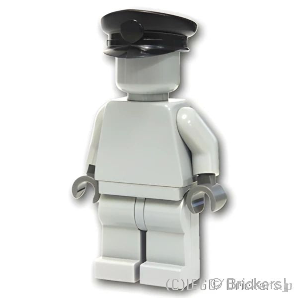 LEGOR パーツ ポリスキャップ：[Black / ブラック] cp-sdt-phs6-026 の商品ページ｜レゴRパーツ バラ売りのブリッカーズ
