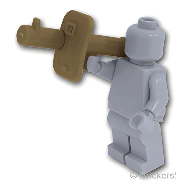 LEGO® パーツ パンツァーシュレック RPzB ：[Dark Tan / ダークタン] cp-sdt-rpzb-138 の商品ページ｜レゴRパーツ バラ売りのブリッカーズ