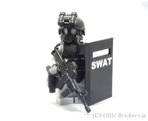 LEGOR パーツ S.W.A.T. アルファ1セット：[Black / ブラック] cp-sdt-swata1-026 の商品ページ｜レゴRパーツ バラ売りのブリッカーズ