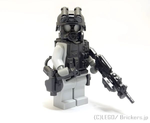 LEGOR パーツ S.W.A.T. アサルターセット：[Black / ブラック] cp-sdt-swatas-026 の商品ページ｜レゴRパーツ バラ売りのブリッカーズ