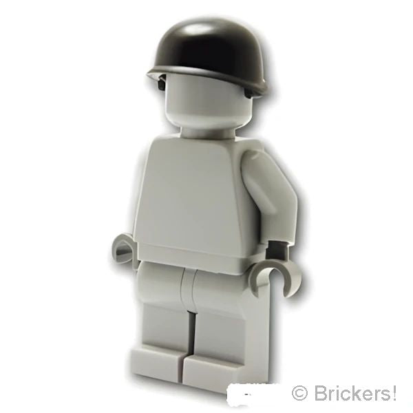 LEGOR パーツ アーミーヘルメット US M-1：[Black / ブラック] cp-sdt-usm1-026 の商品ページ｜レゴRパーツ バラ売りのブリッカーズ