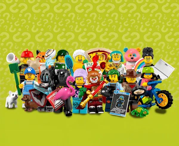 LEGOR パーツ LEGO ミニフィギュア シリーズ19 - フルコンプ 【71025-COMP】 l-71025-comp の商品ページ｜レゴRパーツ バラ売りのブリッカーズ