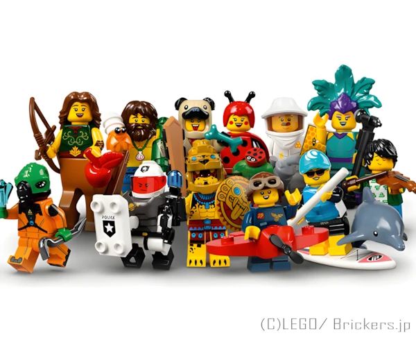 LEGOR パーツ LEGO ミニフィギュア シリーズ 21 【71029-COMP】 l-71029-comp の商品ページ｜レゴRパーツ バラ売りのブリッカーズ