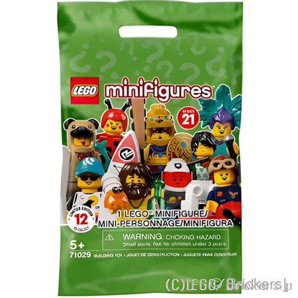 LEGOR パーツ LEGO ミニフィギュア シリーズ 21 【71029-COMP】 l-71029-comp の商品ページ｜レゴRパーツ バラ売りのブリッカーズ