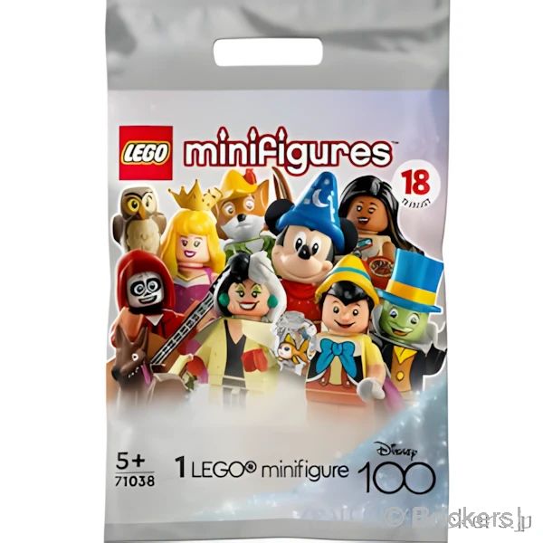 LEGOR ミニフィギュアコレクション Disney100 クルエラ・ド・ヴィルとダルメシアン - 101匹わんちゃん 【71038-13】 L-71038-11 の商品ページ｜レゴRパーツ バラ売りのブリッカーズ