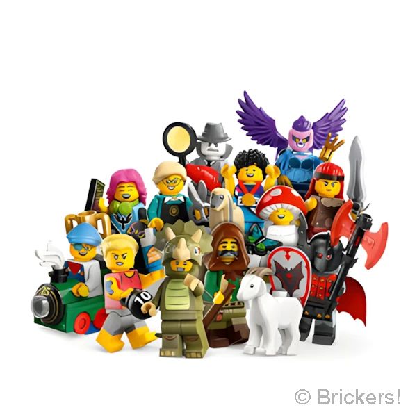 LEGOR MFコレクション LEGO ミニフィギュアシリーズ 25 - 12体フルコンプセット 【71045-COMP】 L-71045-COMP の商品ページ｜レゴRパーツ バラ売りのブリッカーズ
