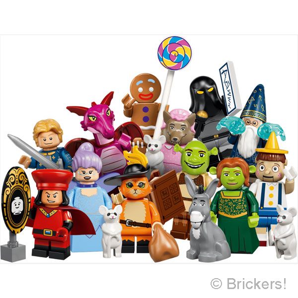 LEGO® MFコレクション LEGO ミニフィギュアシュレックシリーズフルコンプ 【71053-COMP】 L-71053-COMP 