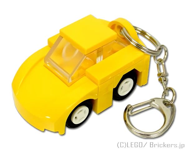 LEGOR パーツ ジョイフルセット／ミニカーキーホルダー(黄)【BROS044c】 l-bros044c の商品ページ｜レゴRパーツ バラ売りのブリッカーズ