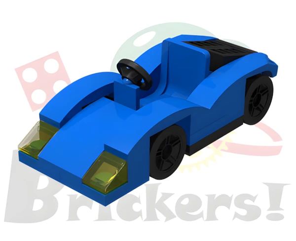 LEGOR パーツ ジョイフルセット／ミニフィグカート(スーパーカー)【BROS048】 l-bros048 の商品ページ｜レゴRパーツ バラ売りのブリッカーズ