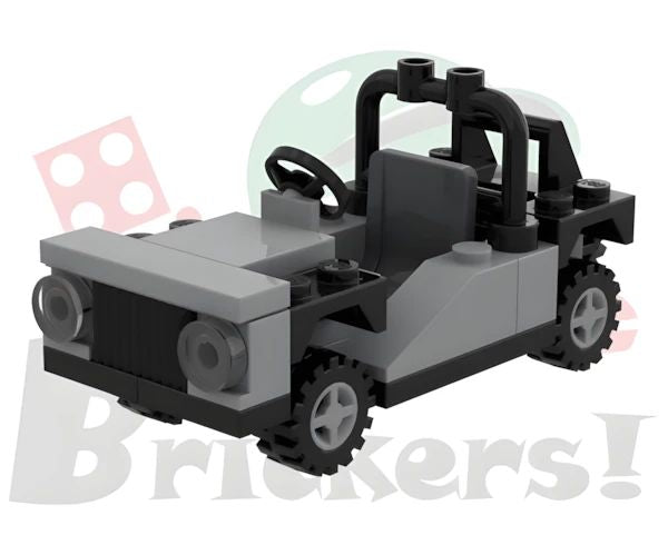 LEGOR パーツ ジョイフルセット／ミニフィグカート(オフロード)【BROS051】 l-bros051 の商品ページ｜レゴRパーツ バラ売りのブリッカーズ