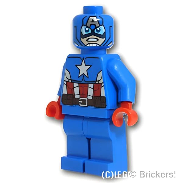 LEGO® ミニフィグ スキューバ・キャプテン・アメリカ - アベンジャーズ 【SH0214】 MF-SH0214 