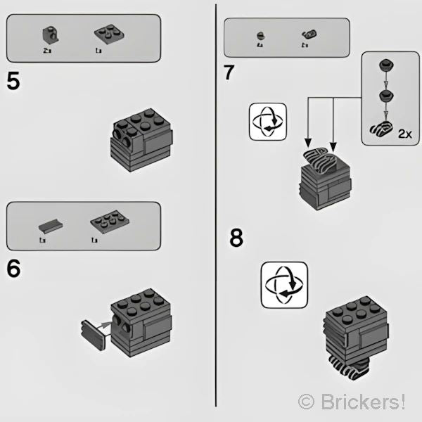 LEGO® ミニフィグ ゴンク・ドロイド (GNK パワー・ドロイド） - スター・ウォーズ：バッド・バッチ 【SW1153】 MF-SW1153 