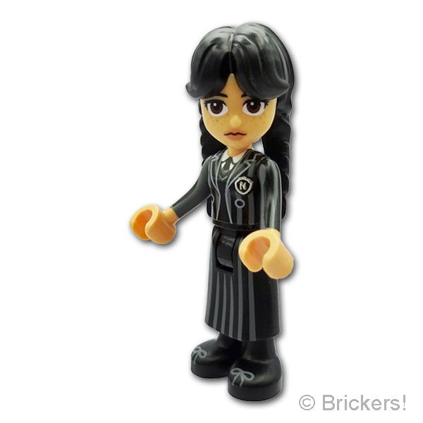 LEGO® ミニフィグ ウェンズデー・アダムス - ネバーモア・アカデミーの制服 【WED001】 MF-WED001 