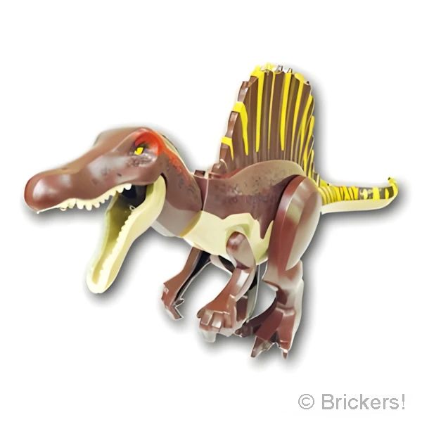 LEGOR レゴ パーツ - 恐竜 - スピノサウルス：[Dark Tan / ダークタン] spino02-138 