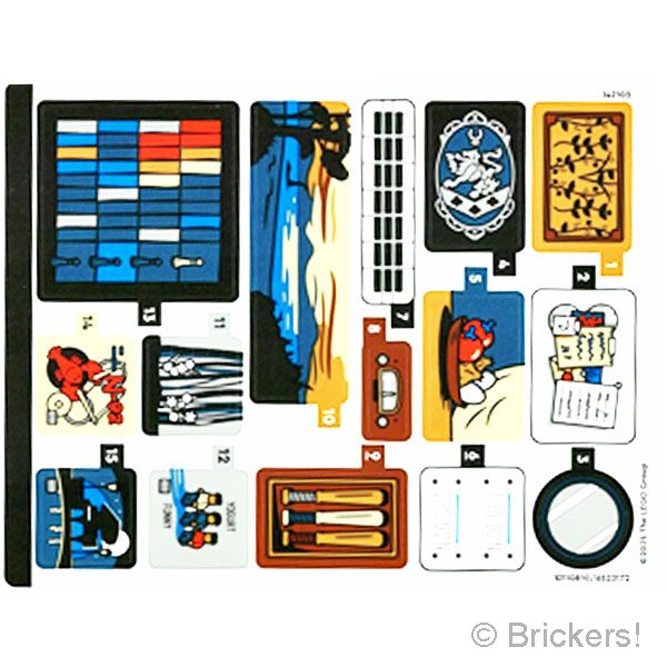 LEGO® シール ステッカー トワイライト #21354 (10110810/6523172) ST-21354stk01 