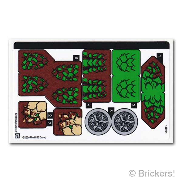 LEGO® シール ステッカー ニンジャゴー #71859 (10115055/6578612) ST-71859stk01 