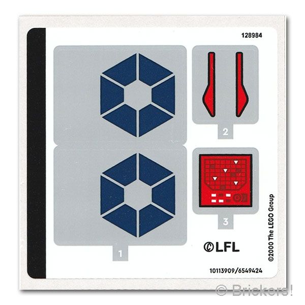 LEGO® シール ステッカー シート スター・ウォーズ #775435 (10113909/6549424) ST-75435stk01 