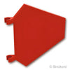 フラッグ 5 x 6 - 六角形：[Red / レッド]