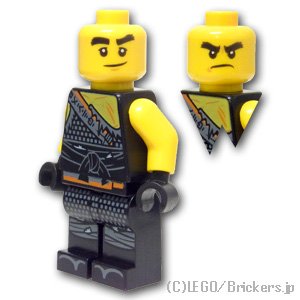 LEGO® ミニフィグ コール - ドラゴンハンター バンダナゴールドパターン 【NJO0472】 MF-NJO0472 
