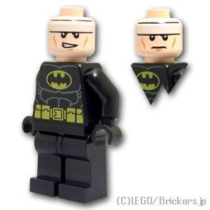 LEGO® ミニフィグ バットマン - ブラックスーツ(タイプ2ヘルメット) 【SH0016A】 MF-SH0016A 