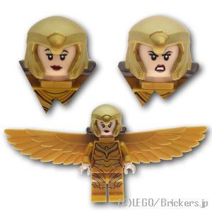 LEGO® ミニフィグ ワンダー・ウーマン（ダイアナ・プリンス) - ゴールドウィング(76157) 【SH0634】 MF-SH0634 