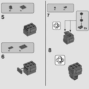 LEGO® パーツ ゴンク・ドロイド(GNK パワー・ドロイド) 【SW1153】 mf-sw1153 