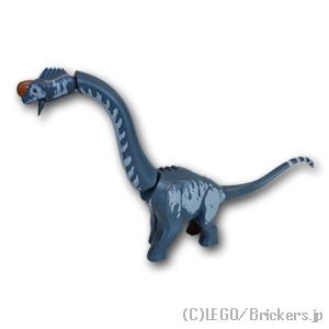 LEGO® レゴ パーツ - ティタノサウルス - ジュラシック・ワールド／復活の日：[Dark Bluish Gray / ダークグレー] titano01-199 