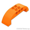 カーブスロープ ダブル - 8 x 2 x 2：[Orange / オレンジ]