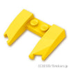 ウェッジ 3 x 4 x 2/3 - カットアウト：[Yellow / イエロー]