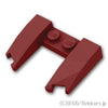 ウェッジ 3 x 4 x 2/3 - カットアウト：[Dark Red / ダークレッド]