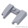 ウェッジ 3 x 4 x 2/3 - カットアウト：[Light Bluish Gray / グレー]