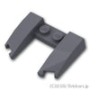 ウェッジ 3 x 4 x 2/3 - カットアウト：[Dark Bluish Gray / ダークグレー]