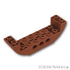 逆カーブスロープ ダブル - 8 x 2 x 2：[Reddish Brown / ブラウン]