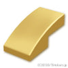 カーブスロープ - 2 x 1：[MetallicGold / メタリックゴールド]