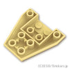 逆ウェッジ 4 x 4 - 3面カーブ：[Tan / タン]
