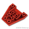 逆ウェッジ 4 x 4 - 3面カーブ：[Red / レッド]